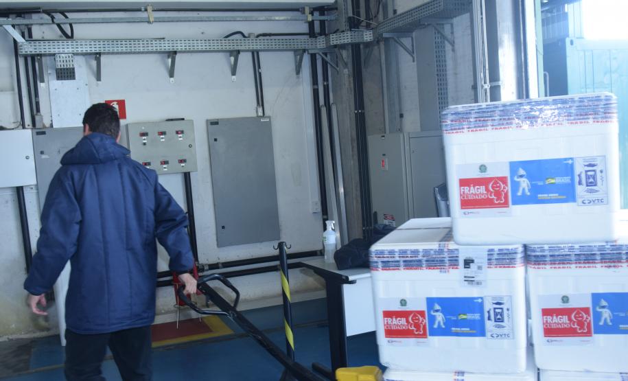 Estado recebe mais 59 mil vacinas para a dose de reforço contra a Covid-19