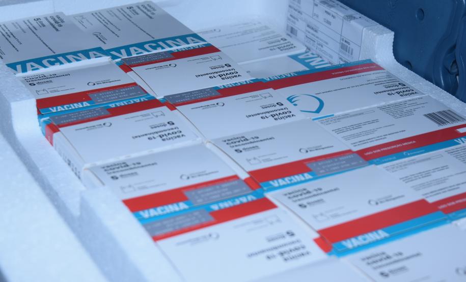 Estado recebe mais 59 mil vacinas para a dose de reforço contra a Covid-19
