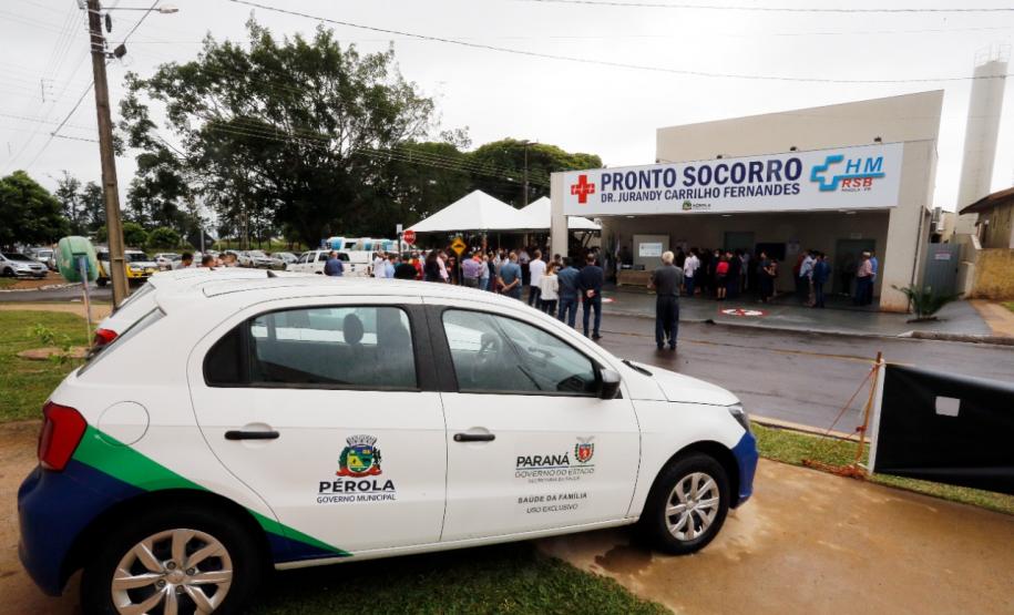 Perola amplia Hospital Municipal e Estado garante novos equipamentos