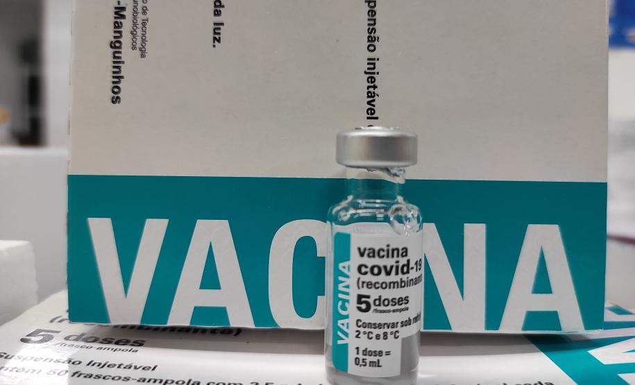 Estado recebe mais 59 mil vacinas para a dose de reforço contra a Covid-19