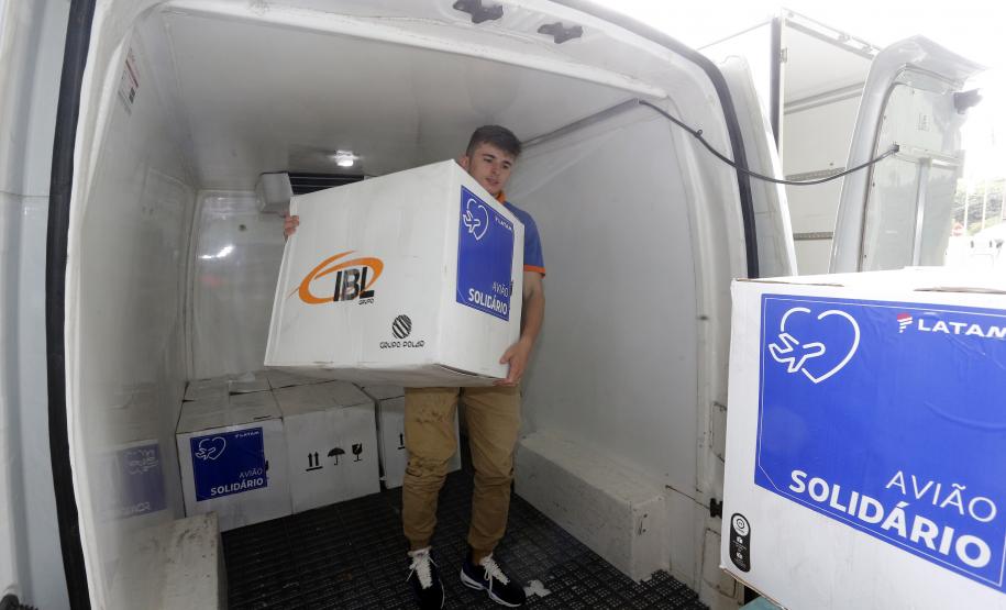 Estado recebe 111 mil vacinas contra a Covid-19, maioria das doses para crianças