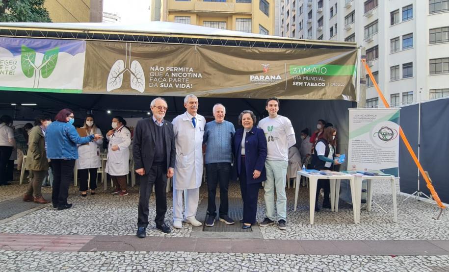 Semana Mundial sem Tabaco é marcada por expansão do programa no Paraná e ações voltadas à população