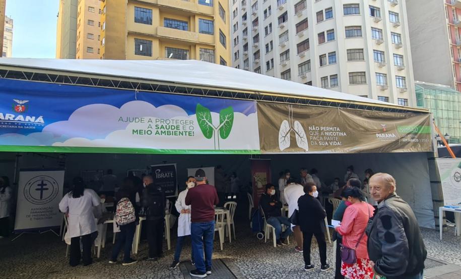 Semana Mundial sem Tabaco é marcada por expansão do programa no Paraná e ações voltadas à população