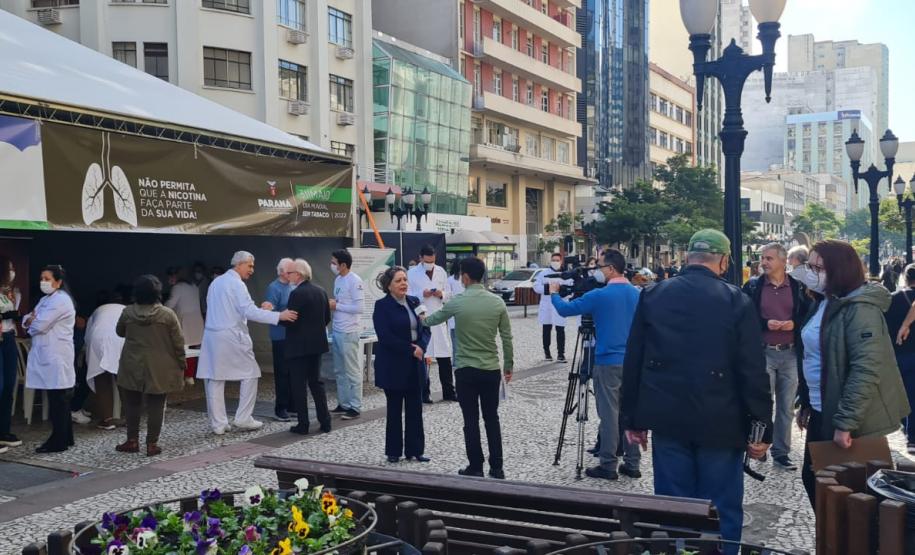 Semana Mundial sem Tabaco é marcada por expansão do programa no Paraná e ações voltadas à população