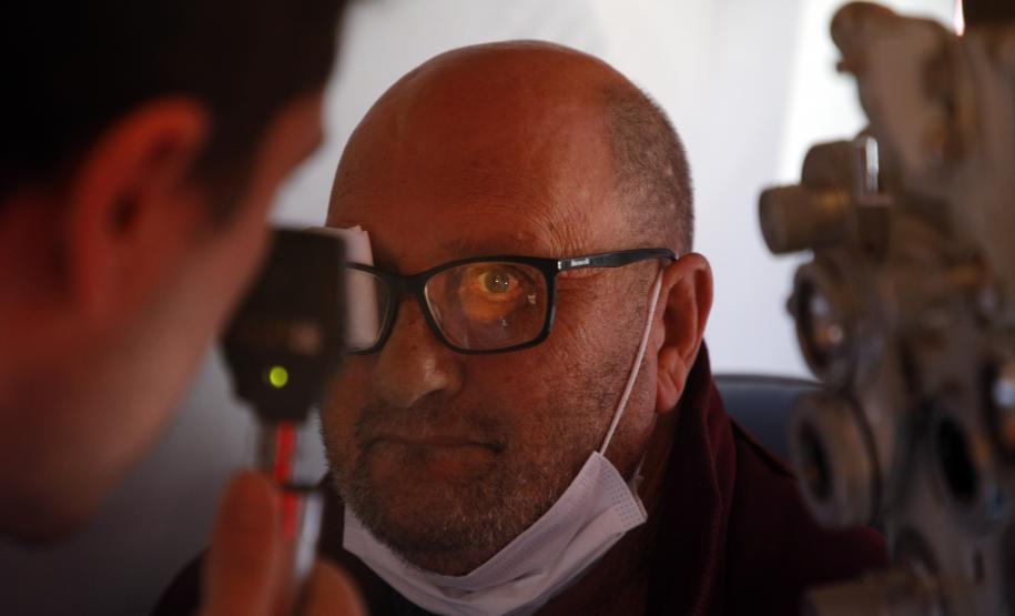 Comboio da Saúde para acelerar cirurgias oftalmológicas chega a Região Metropolitana