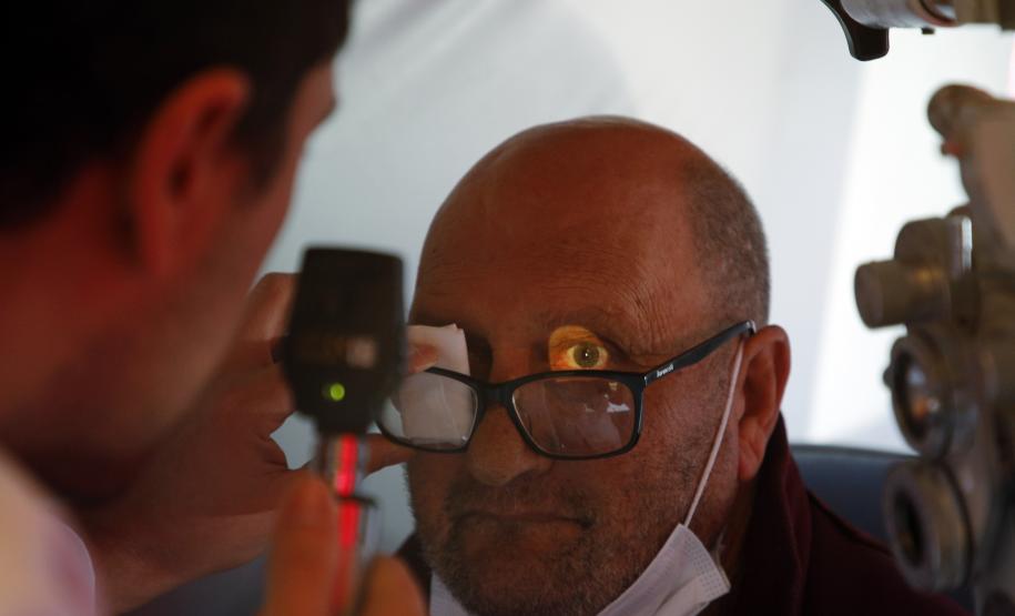 Comboio da Saúde para acelerar cirurgias oftalmológicas chega a Região Metropolitana