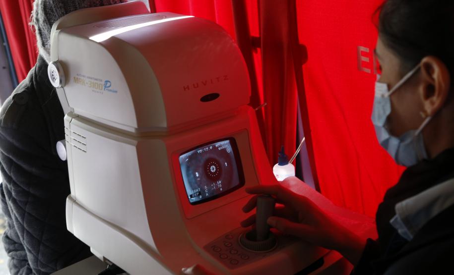 Comboio da Saúde para acelerar cirurgias oftalmológicas chega a Região Metropolitana