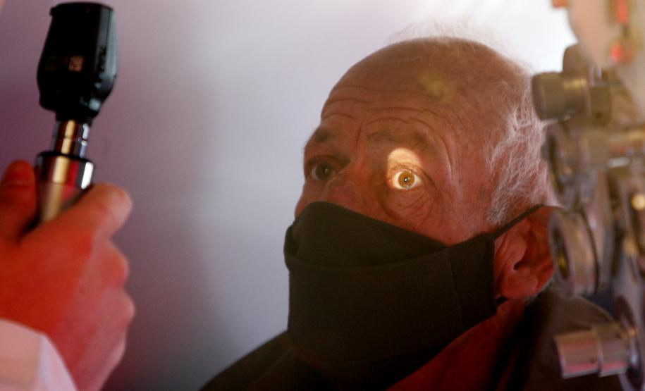 Comboio da Saúde para acelerar cirurgias oftalmológicas chega a Região Metropolitana