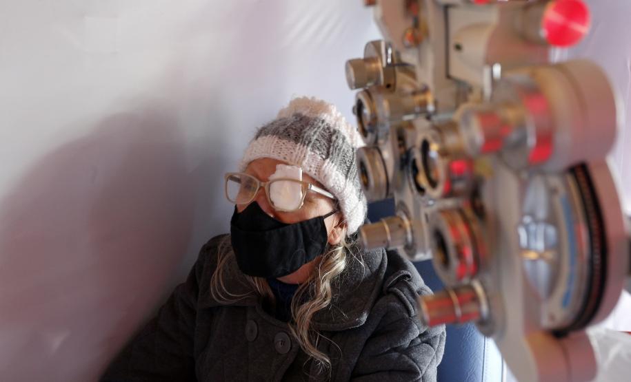 Comboio da Saúde para acelerar cirurgias oftalmológicas chega a Região Metropolitana