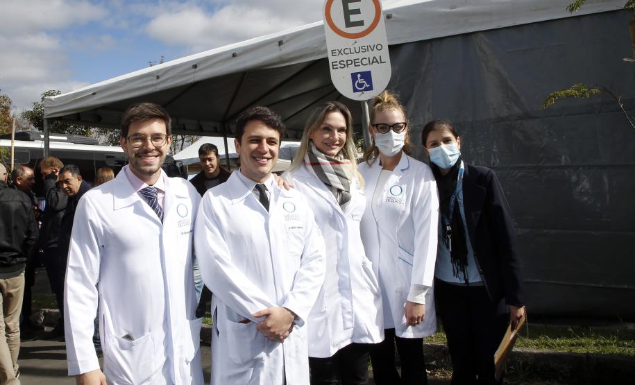 Comboio da Saúde para acelerar cirurgias oftalmológicas chega a Região Metropolitana