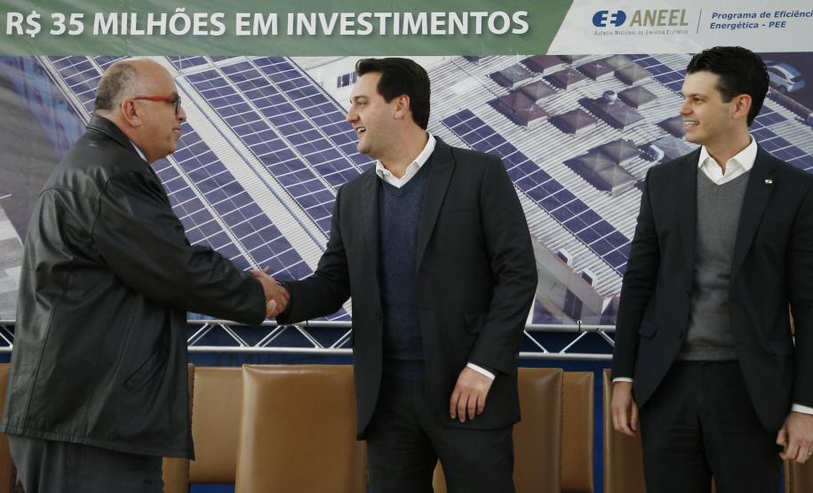 Programa de economia na conta de energia dos hospitais filantrópicos do Paraná. Mais recursos para a saúde da população. R$ 35 milhões em investimentos