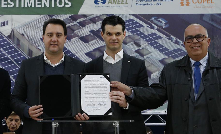 Programa de economia na conta de energia dos hospitais filantrópicos do Paraná. Mais recursos para a saúde da população. R$ 35 milhões em investimentos