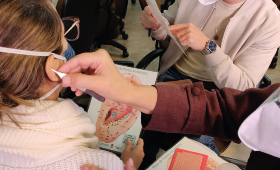 Sesa oferece curso gratuito de formação em Auriculoterapia para atuar no SUS