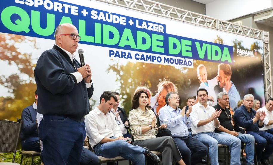 Governador confirma R$ 28,4 milhões para a Saúde de Campo Mourão