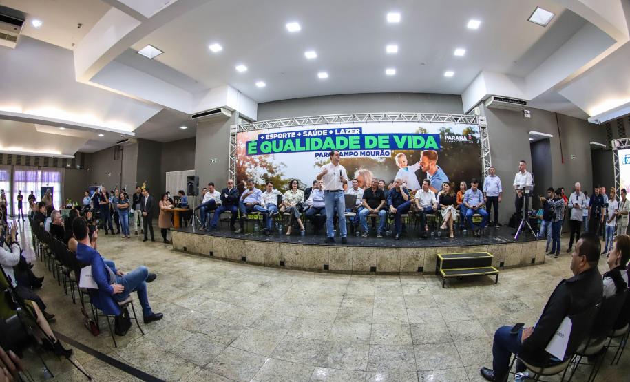 Governador confirma R$ 28,4 milhões para a Saúde de Campo Mourão