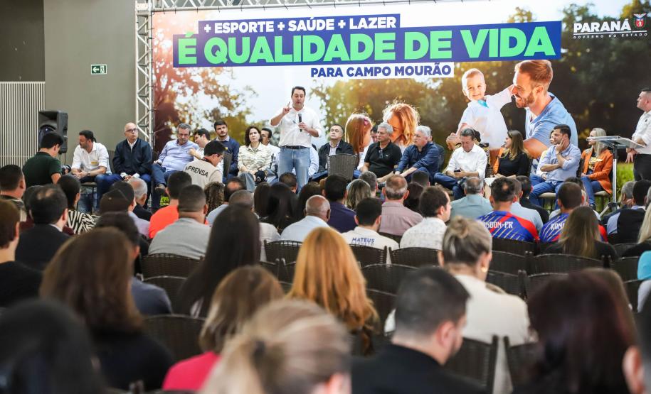 Governador confirma R$ 28,4 milhões para a Saúde de Campo Mourão