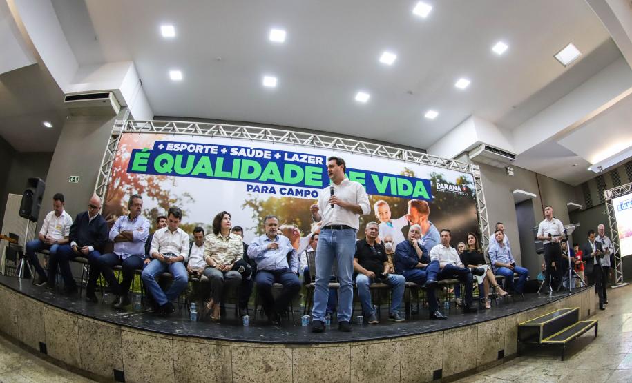 Governador confirma R$ 28,4 milhões para a Saúde de Campo Mourão