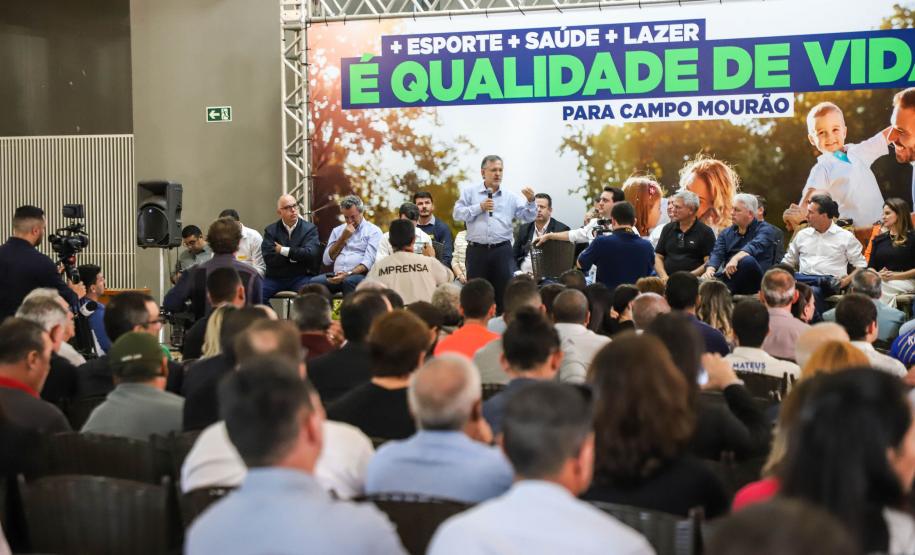 Governador confirma R$ 28,4 milhões para a Saúde de Campo Mourão