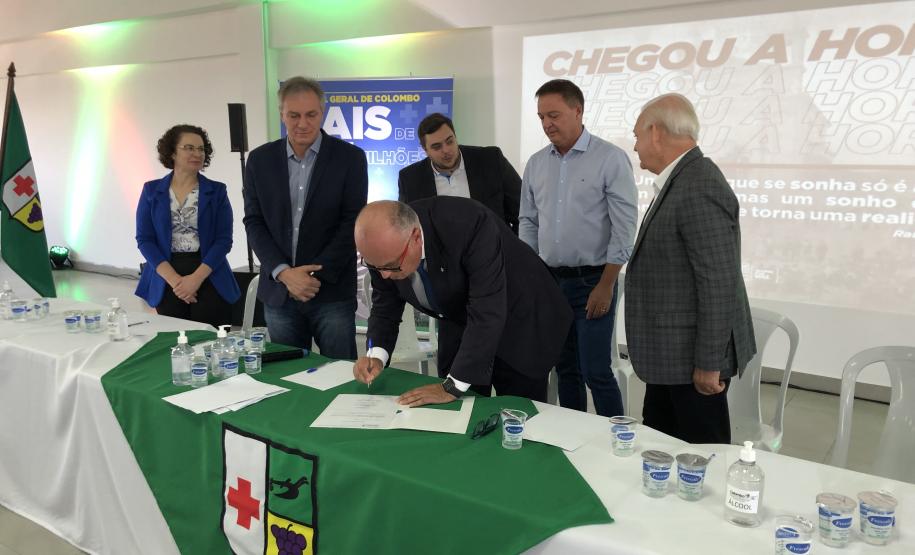 Com investimento de R$ 20 milhões, edital de licitação para obra de Hospital de Colombo é lançado