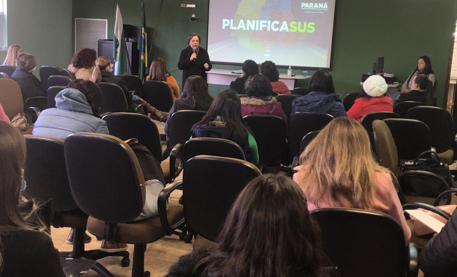 Acesso da população à saúde é tema do 4° encontro de tutores do PlanificaSUS Paraná