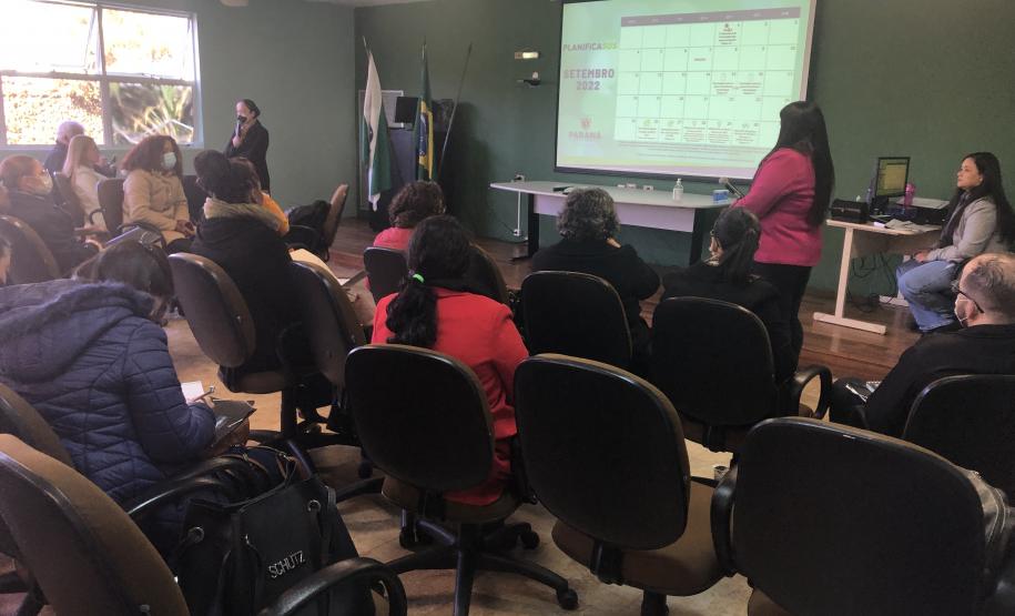 Acesso da população à saúde é tema do 4° encontro de tutores do PlanificaSUS Paraná