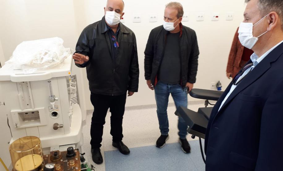 Secretário faz visita técnica aos Hospitais Regionais de Ivaiporã e Telêmaco Borba
