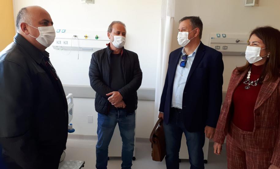 Secretário faz visita técnica aos Hospitais Regionais de Ivaiporã e Telêmaco Borba