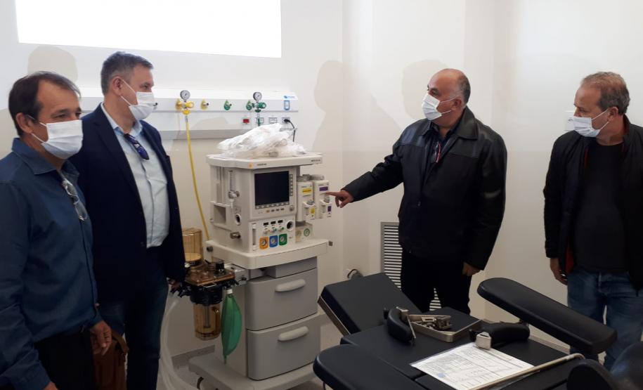 Secretário faz visita técnica aos Hospitais Regionais de Ivaiporã e Telêmaco Borba