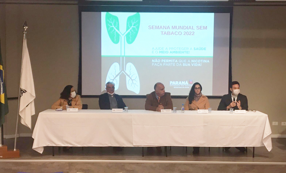 Paraná é o representante da região sul para ações de controle do tabaco