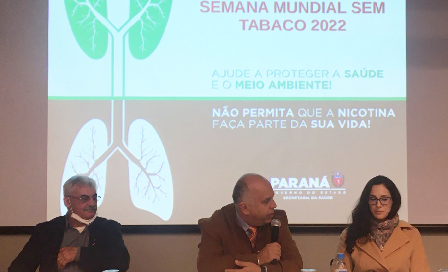Paraná é o representante da região sul para ações de controle do tabaco