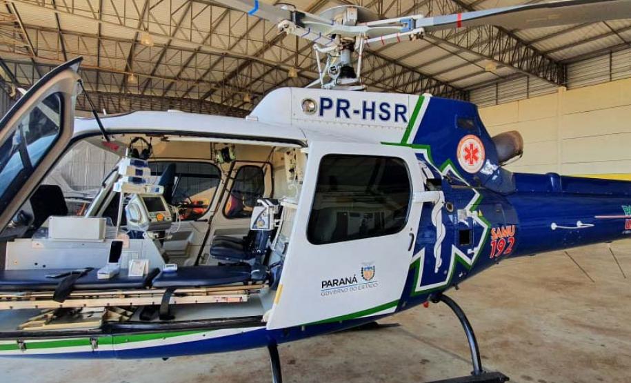 Paraná inicia sistema de transfusão de sangue nos resgates aeromédicos