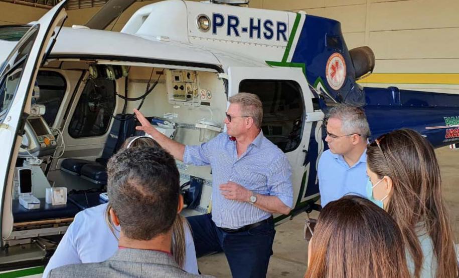 Paraná inicia sistema de transfusão de sangue nos resgates aeromédicos