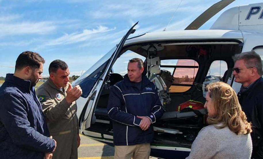 Paraná inicia sistema de transfusão de sangue nos resgates aeromédicos