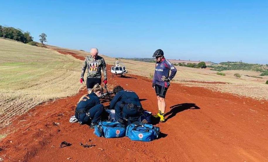 Paraná inicia sistema de transfusão de sangue nos resgates aeromédicos