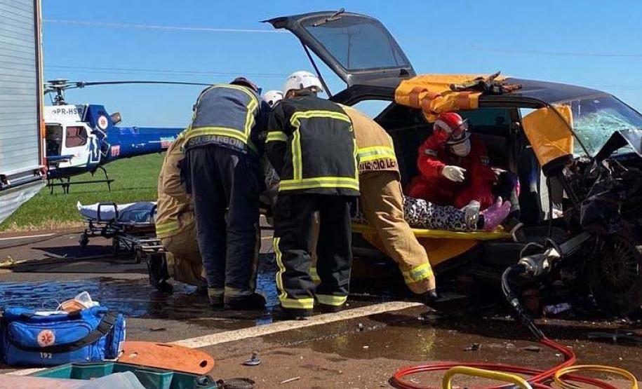 Paraná inicia sistema de transfusão de sangue nos resgates aeromédicos