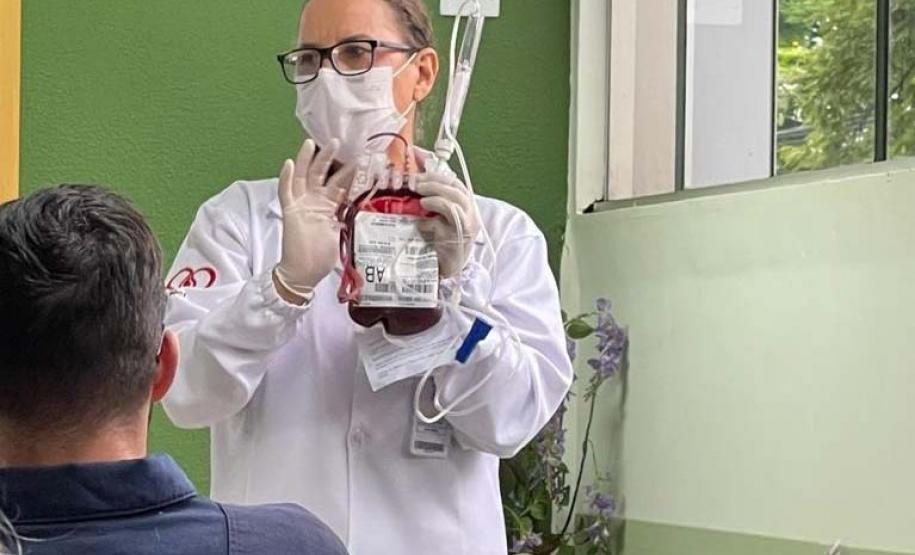 Paraná inicia sistema de transfusão de sangue nos resgates aeromédicos