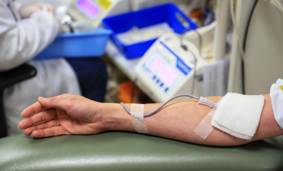 Com aproximação do feriado, Hemepar reforça importância da doação de sangue