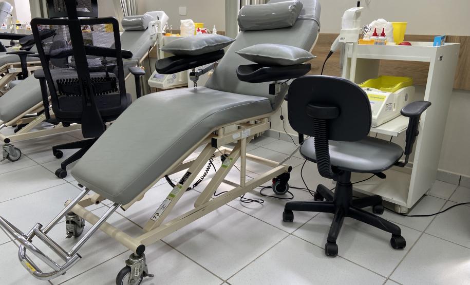 Reforma e ampliação do Hemonúcleo de Ponta Grossa possibilita aumento de doações de sangue