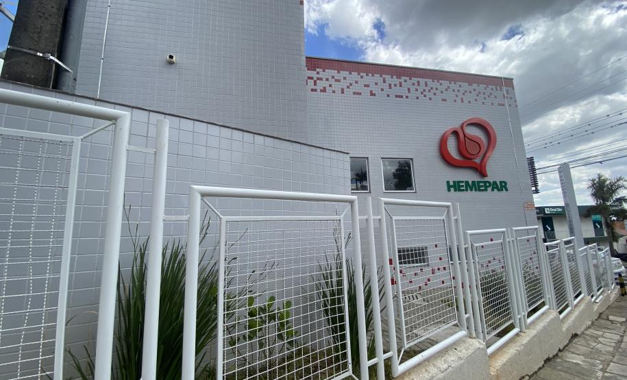 Reforma e ampliação do Hemonúcleo de Ponta Grossa possibilita aumento de doações de sangue