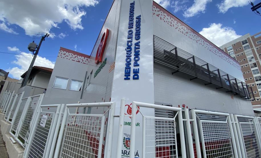 Reforma e ampliação do Hemonúcleo de Ponta Grossa possibilita aumento de doações de sangue
