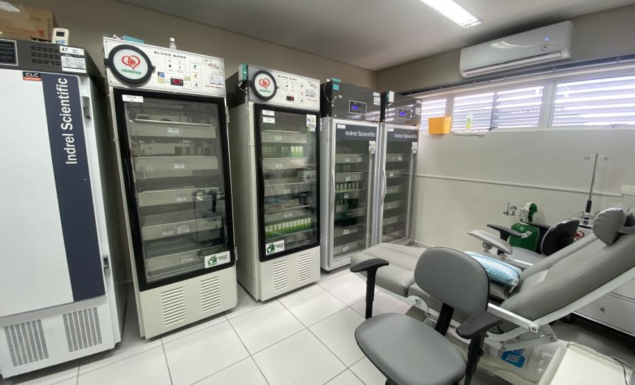 Reforma e ampliação do Hemonúcleo de Ponta Grossa possibilita aumento de doações de sangue