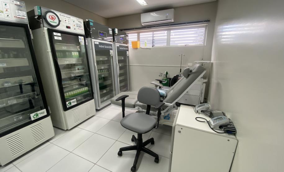 Reforma e ampliação do Hemonúcleo de Ponta Grossa possibilita aumento de doações de sangue