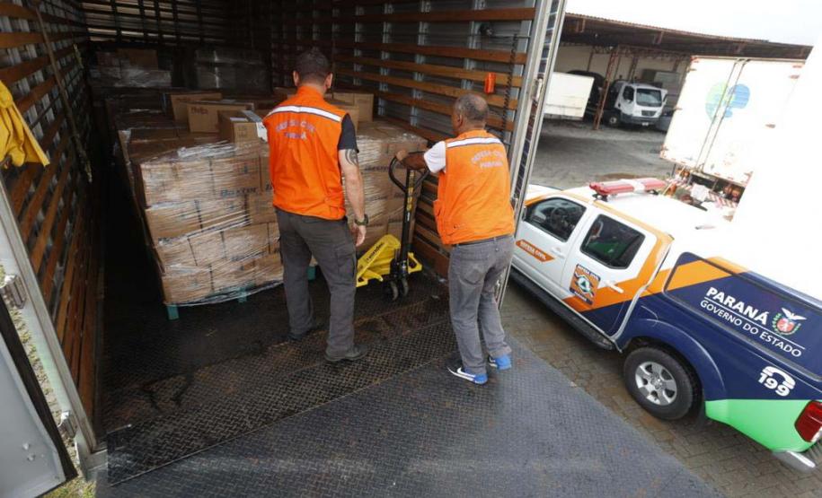 Estado envia insumos e medicamentos aos municípios do Litoral nesta quinta-feira