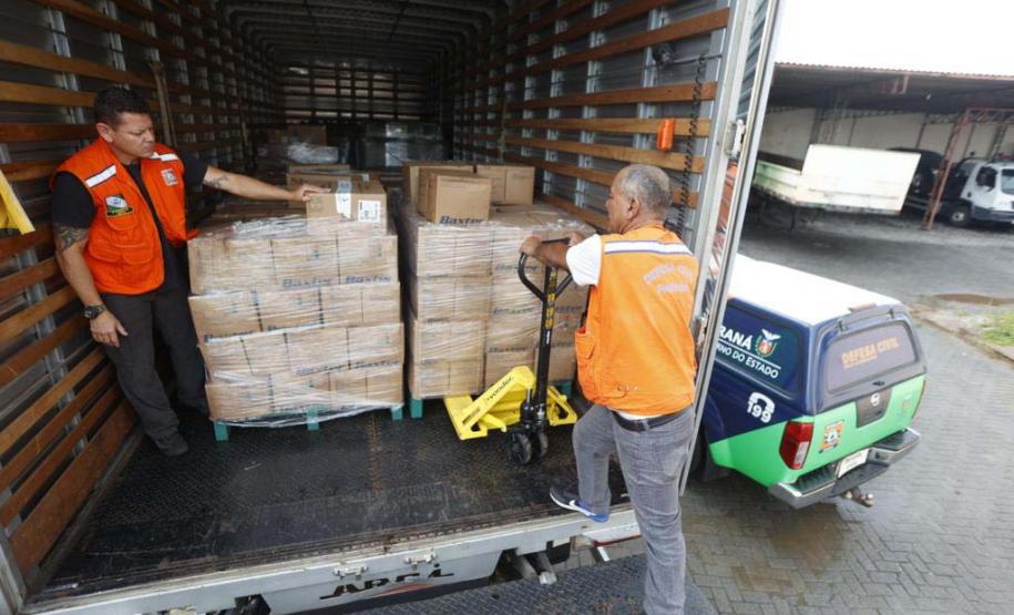 Estado envia insumos e medicamentos aos municípios do Litoral nesta quinta-feira