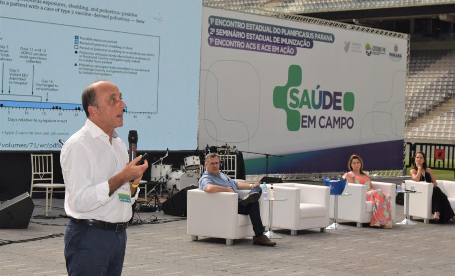 No Paraná, diretor da Sociedade Brasileira de Imunizações reforça importância das vacinas