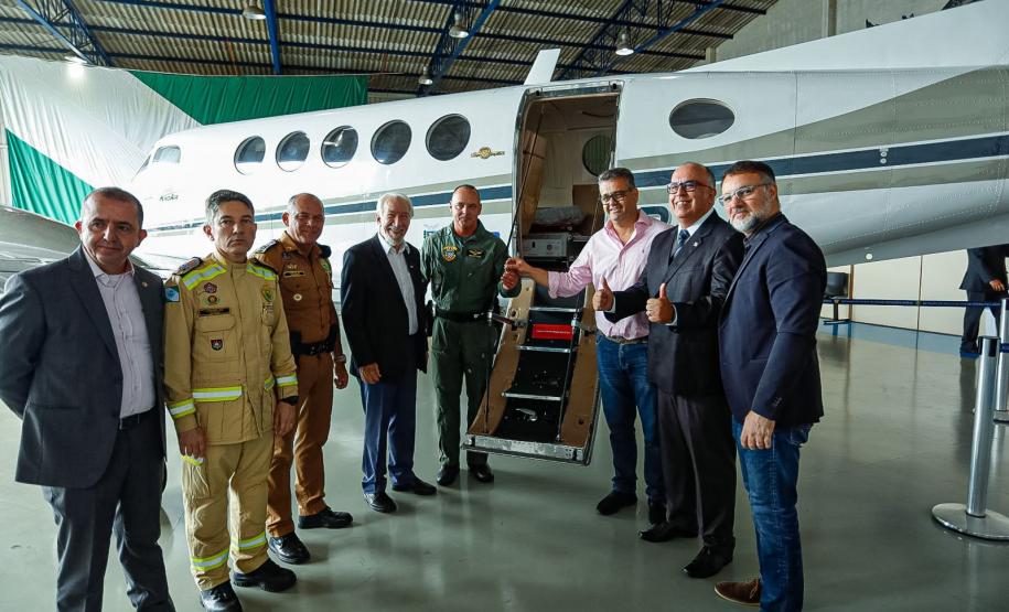 Nova aeronave reforça frota para ampliar operações de segurança e saúde no Estado