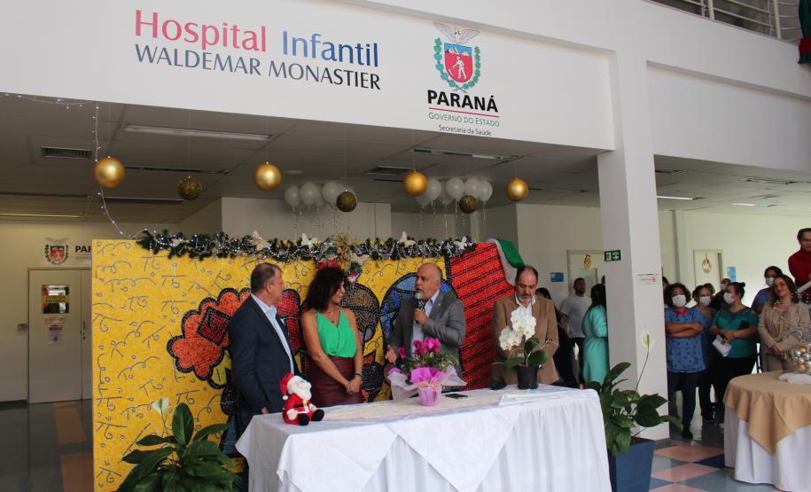 Governo investiu mais de R$ 222 milhões no Hospital Infantil Waldemar Monastier