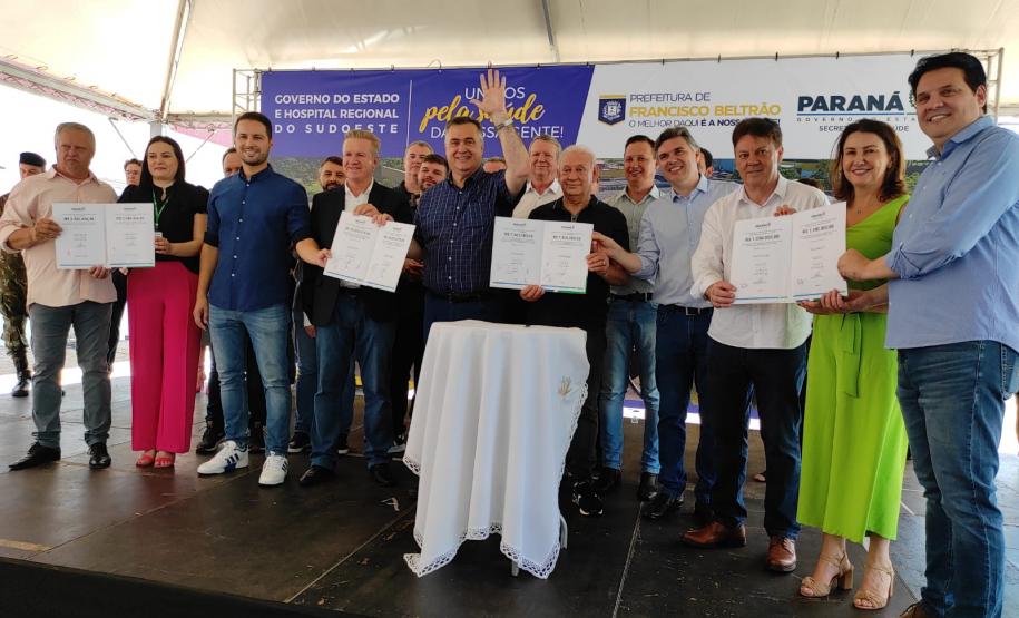 Governo garante R$ 34 milhões para a Saúde da Região de Francisco Beltrão