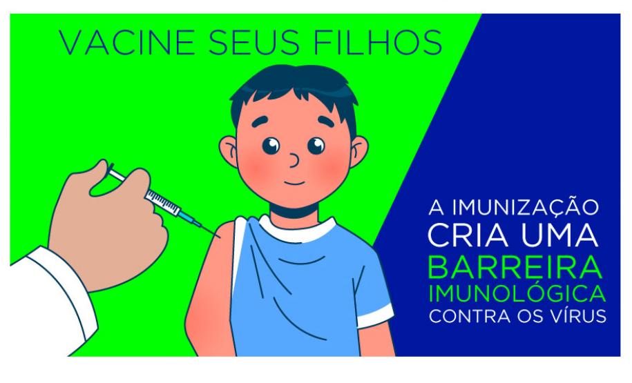 Saúde reforça importância da vacinação e acompanhamento da saúde da criança