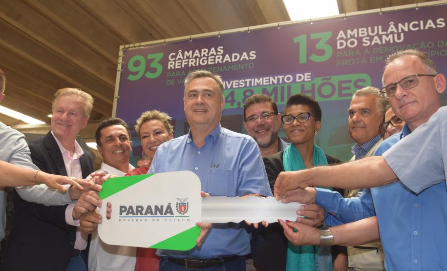 Municípios recebem nova frota do Samu e câmaras refrigeradas para armazenamento de vacinas